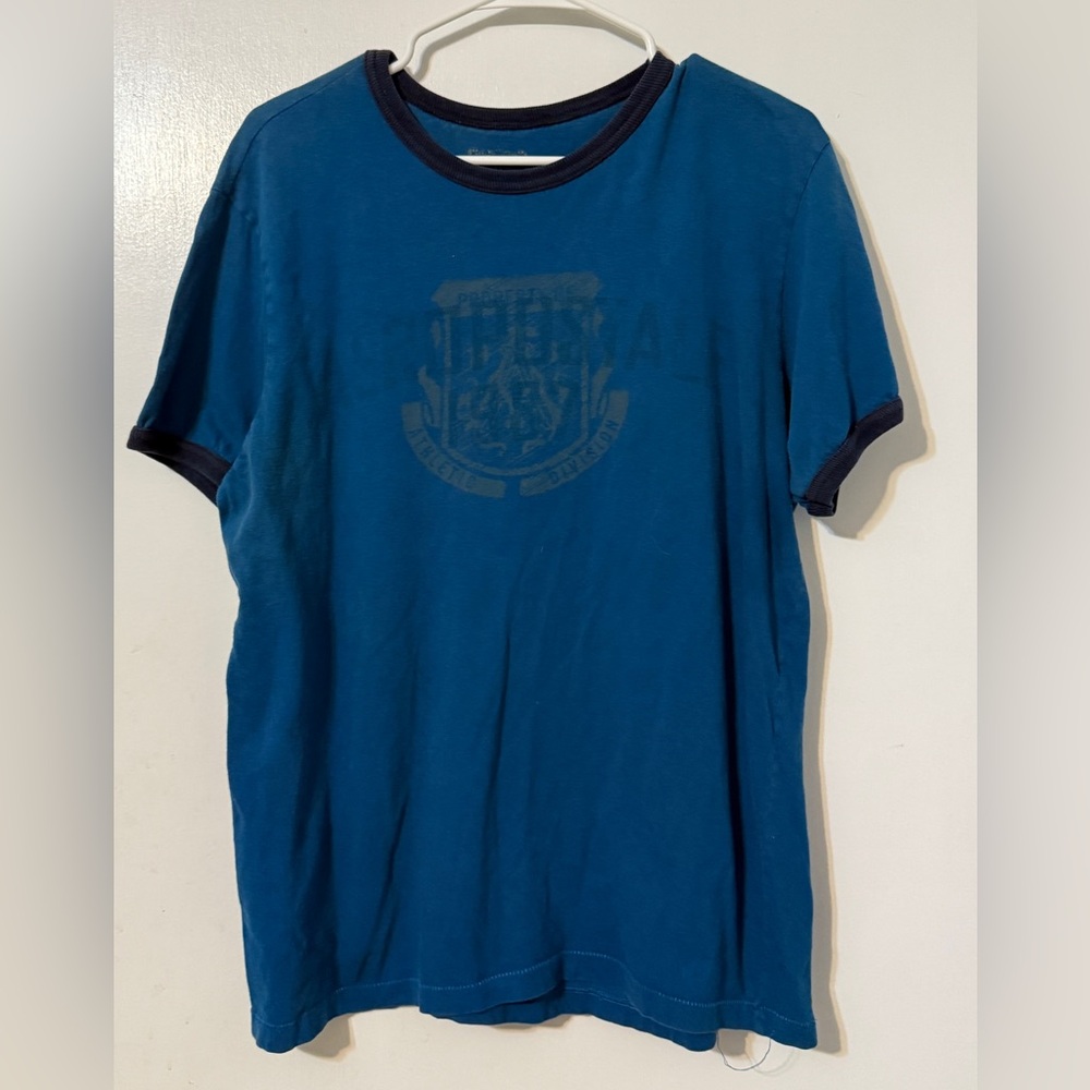 Aeropostale Blue Graphic Tee